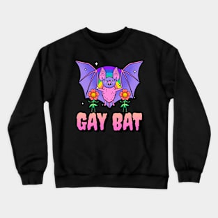 Gay Bat Crewneck Sweatshirt